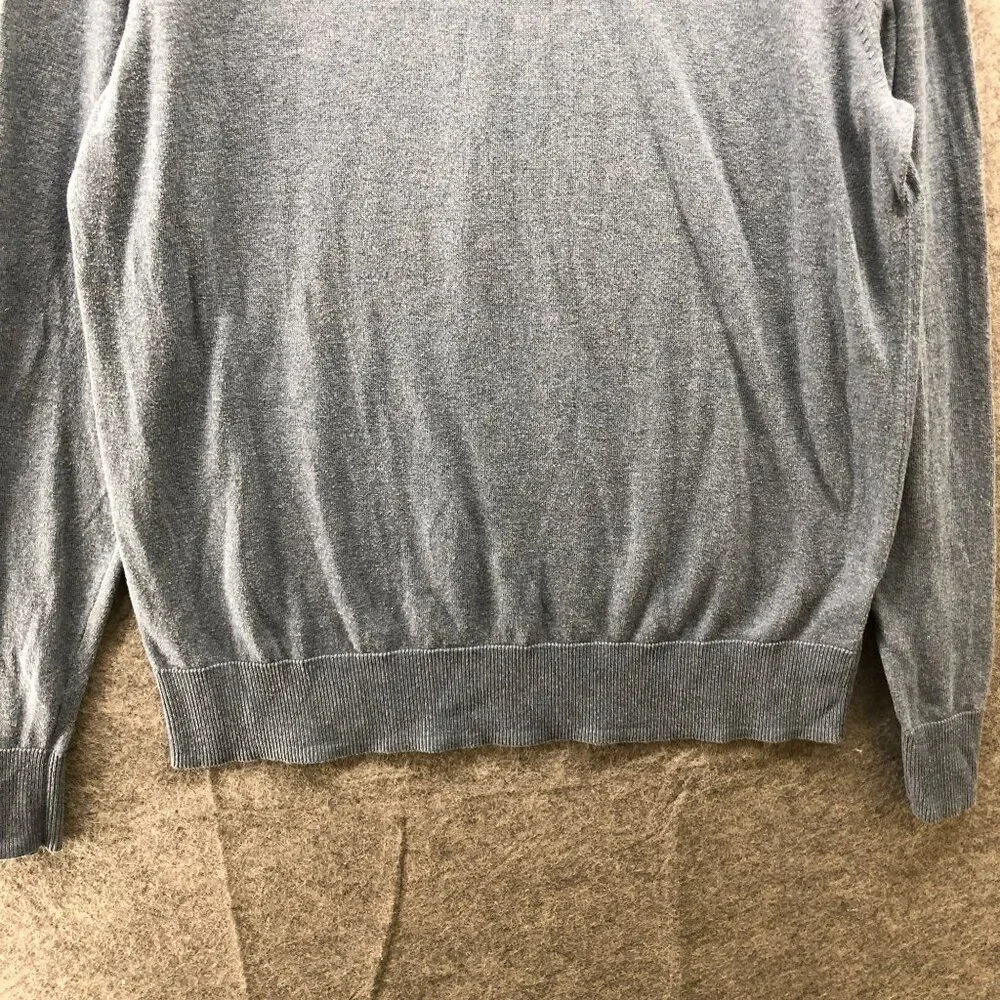 Old Navy Crewneck Sweater Mens L Blue Pullover Lightweight Knit Cotton Blend‎